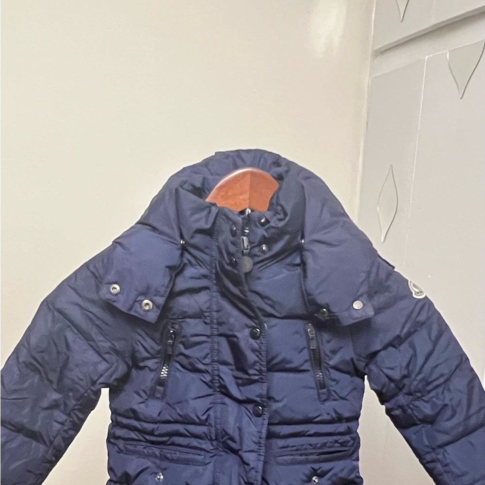 Moncler Navy Puffer Jacket